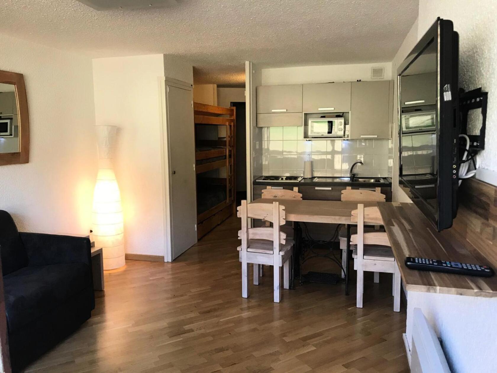 Residence Chalmettes - Joli Studio Renove Avec Acces Direct Aux Pistes. Parking Prive. Mae-8704 モンジェネヴル エクステリア 写真